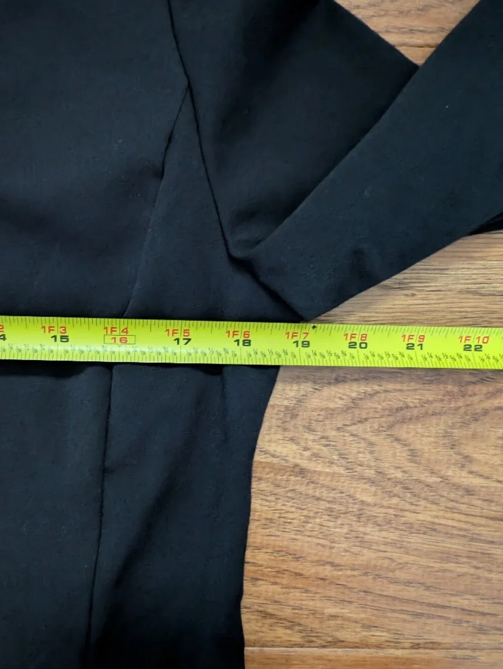 Christopher & Banks Women's Black Open-Front Blazer Size Petite Small